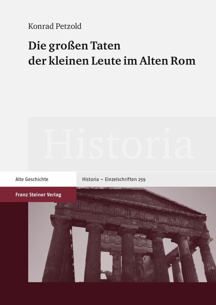 Die großen Taten der kleinen Leute im Alten Rom main product photo