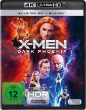 X-Men: Dark Phoenix 4K, 1 UHD-Blu-ray + 1 Blu-ray