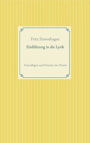 Einführung in die Lyrik main product photo