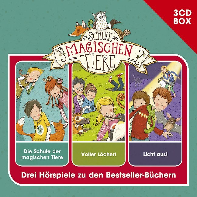 Die Schule der magischen Tiere - 3-CD Hörspielbox Vol. 1. Vol.1, 3 Audio-CDs main product photo