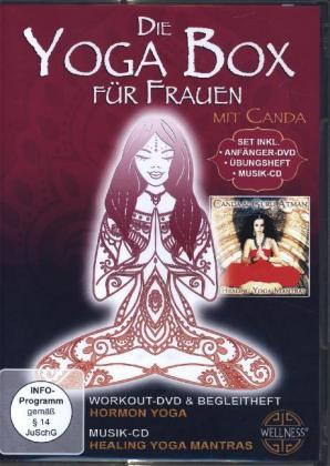 Die Yoga Box für Frauen, 1 DVD + 1 Audio-CD