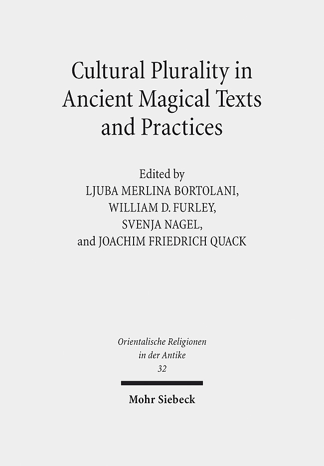 Cultural Plurality in Ancient Magical Texts and Practices main product photo