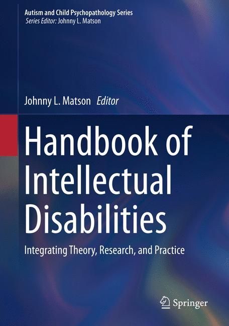 Handbook of Intellectual Disabilities main product photo