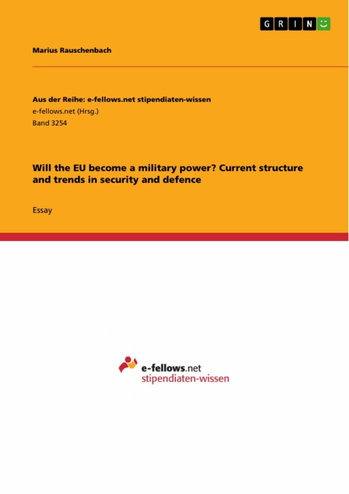 Will the EU become a military power? Current structure and trends in security and defence main product photo