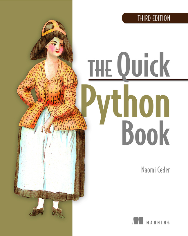 The Quick Python Book, 3E main product photo