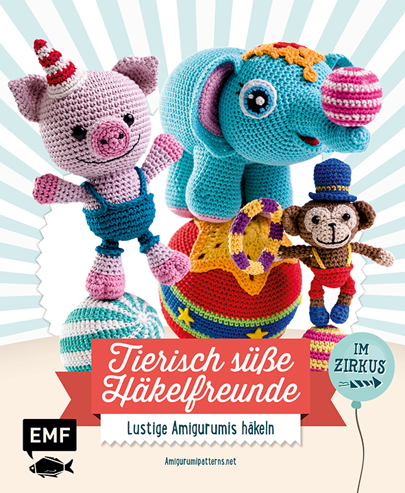 Tierisch süße Häkelfreunde im Zirkus main product photo