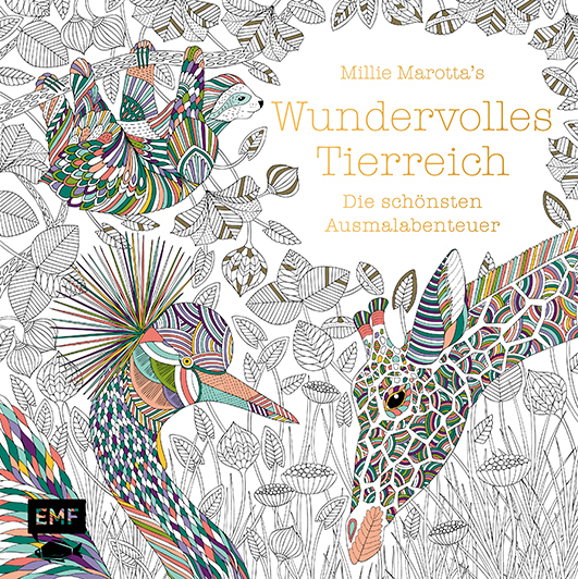 Millie Marotta's Wundervolles Tierreich - Die schönsten Ausmal-Abenteuer main product photo