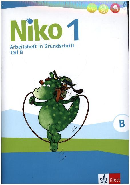 Niko 1 - Arbeitsheft in Grundschrift, Grundschriftlehrgang Klasse 1, 2 Bde. main product photo