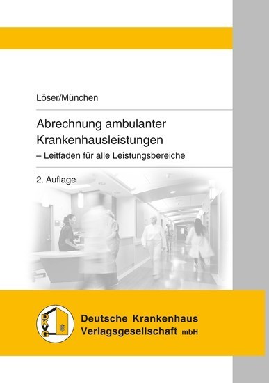 Abrechnung ambulanter Krankenhausleistungen main product photo