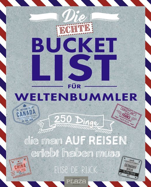 Die echte Bucket List für Weltenbummler main product photo