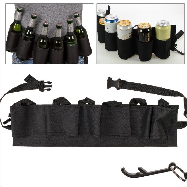 Flaschenhalter Gürtel schwarz main product photo