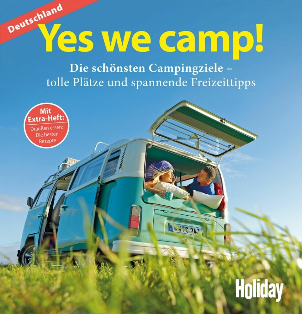HOLIDAY Reisebuch: Yes we camp! Deutschland main product photo