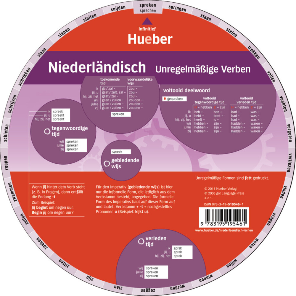 Wheel - Niederländisch - Unregelmäßige Verben main product photo