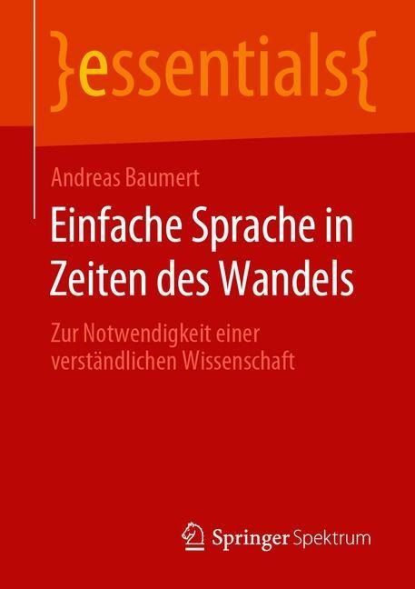 Einfache Sprache in Zeiten des Wandels main product photo