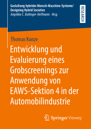 Entwicklung und Evaluierung eines Grobscreenings zur Anwendung...