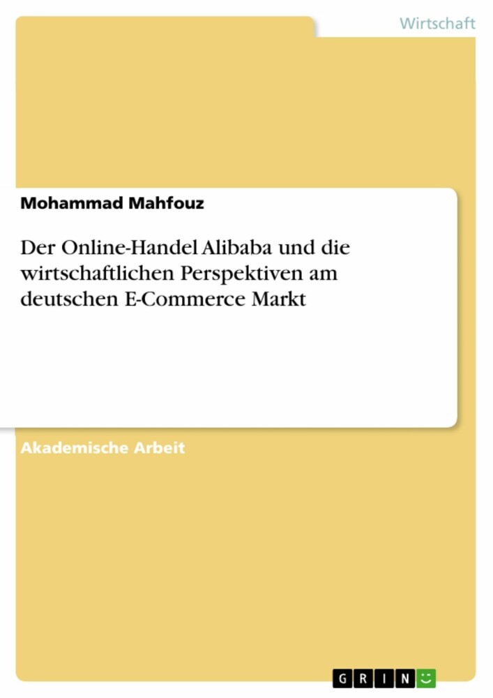 Der Online-Handel Alibaba und die wirtschaftlichen Perspektiven am deutschen E-Commerce Markt main product photo