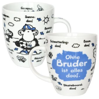 Tasse Ohne Bruder ist alles doof