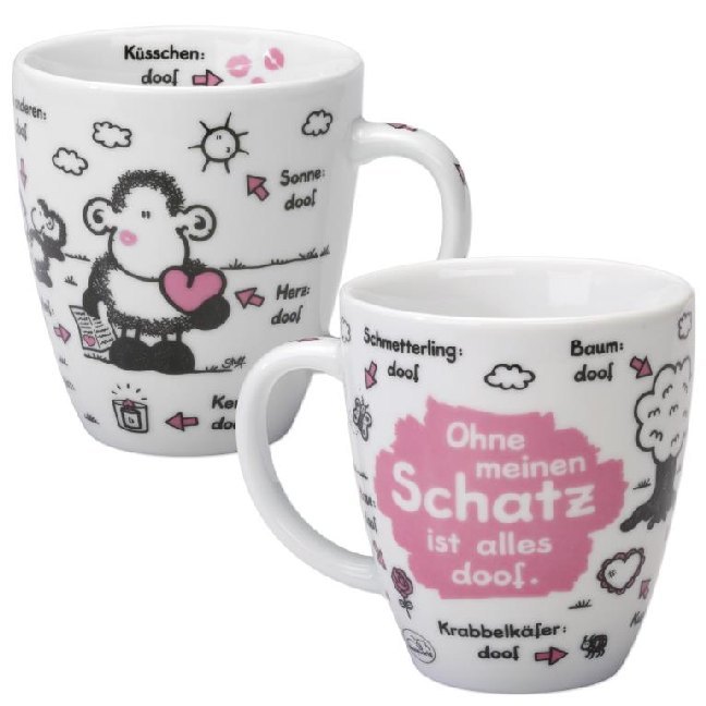 Tasse Ohne Schatz ist alles doof main product photo