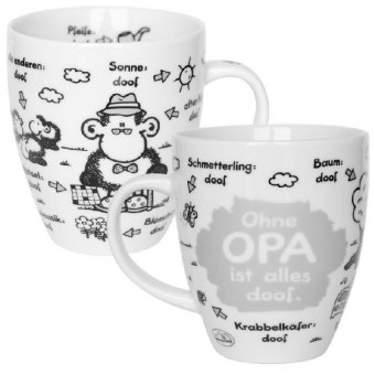 Tasse Ohne Opa ist alles doof