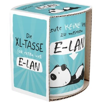 XL-Tasse Panda-Bär E-LAN