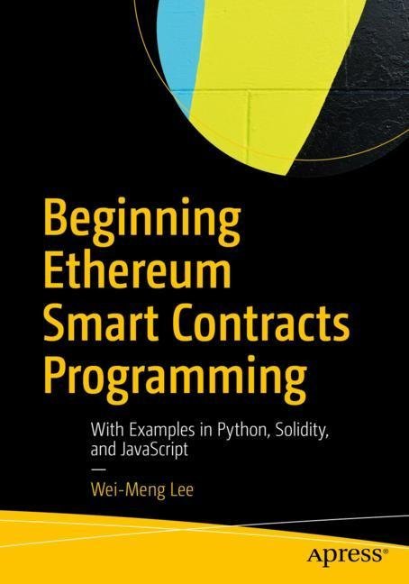 Beginning Ethereum Smart Contracts Programming main product photo