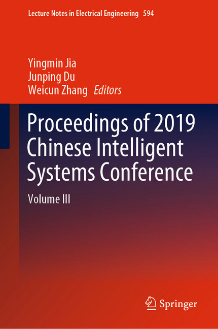 Proceedings of 2019 Chinese Intelligent Systems Conference main product photo