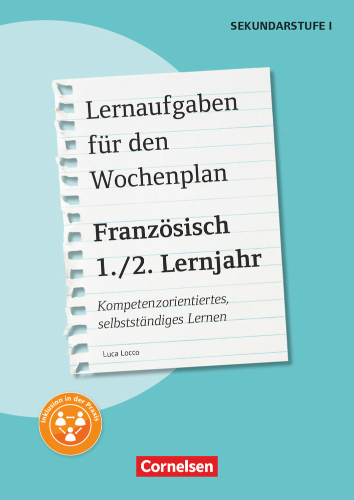 Lernaufgaben für den Wochenplan - Kompetenzorientiertes, selbstständiges Lernen - Französisch - 1./2. Lernjahr main product photo