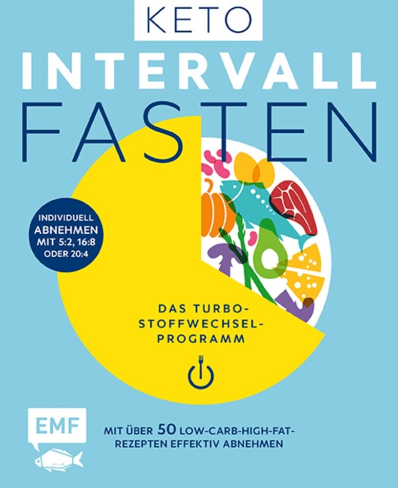 Keto-Intervallfasten - Das Turbo-Stoffwechselprogramm - Mit über 50 Low-Carb-High-Fat-Rezepten effektiv abnehmen main product photo