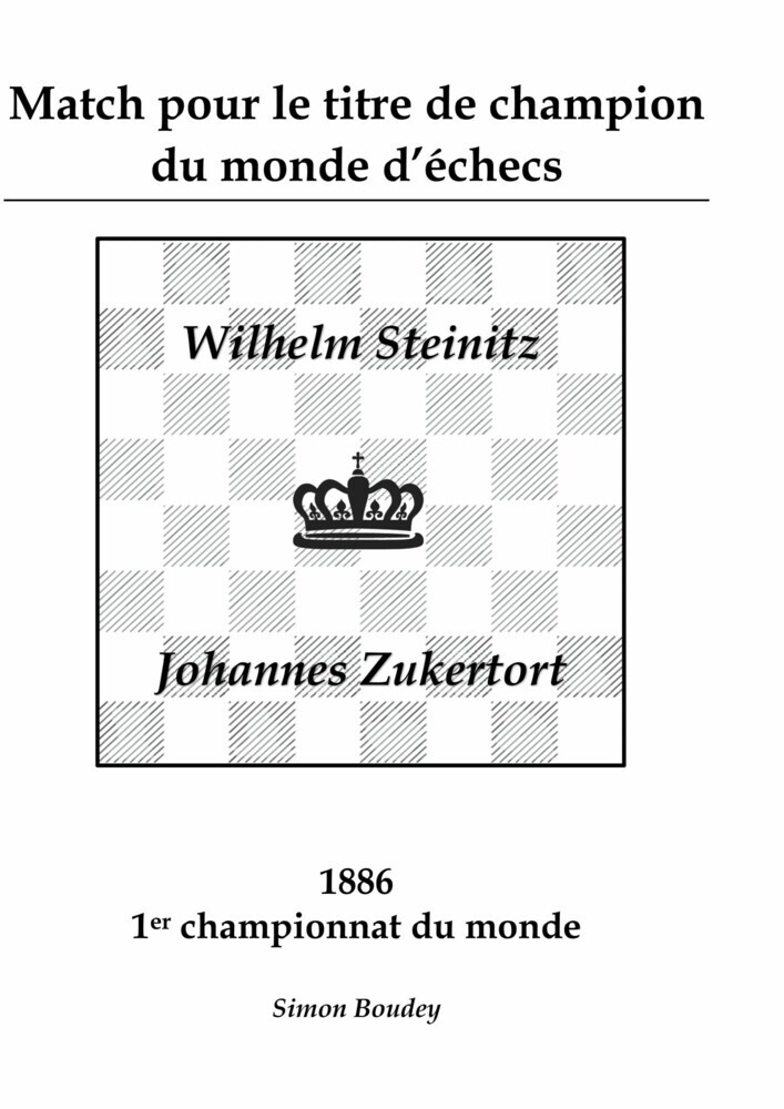Match pour le titre de champion du monde d'échecs main product photo