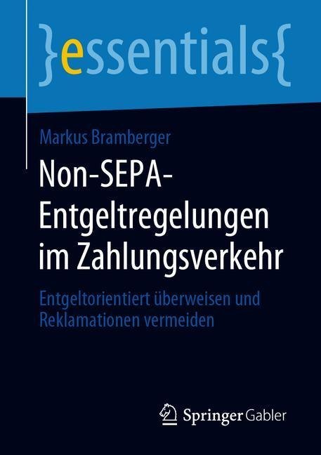 Non-SEPA-Entgeltregelungen im Zahlungsverkehr main product photo