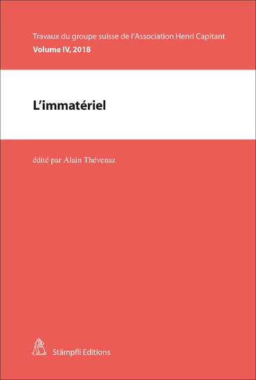 L'immatériel main product photo