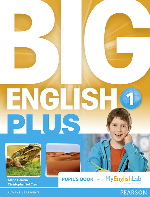 Big English Plus 1 Pupil's Book with MyEnglishLab Access Code Pack New Edition, m. 1 Beilage, m. 1 Online-Zugang main product photo