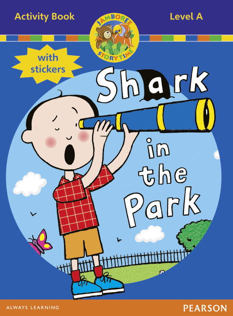 Jamboree Storytime Level A: Shark in the Park Activity Book with Stickers main product photo