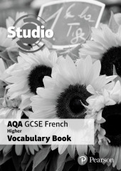 Studio AQA GCSE French Higher Vocab Book PACK
