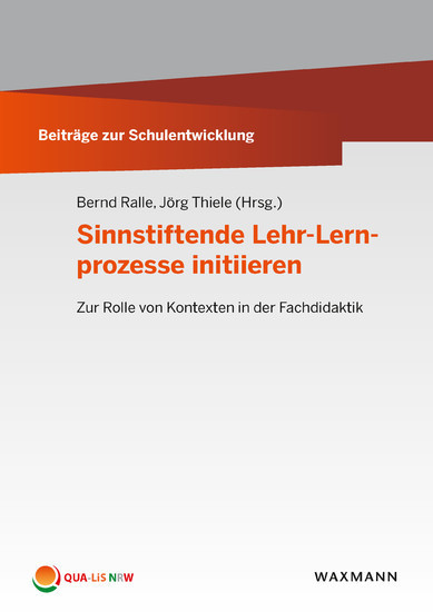 Sinnstiftende Lehr-Lernprozesse initiieren main product photo