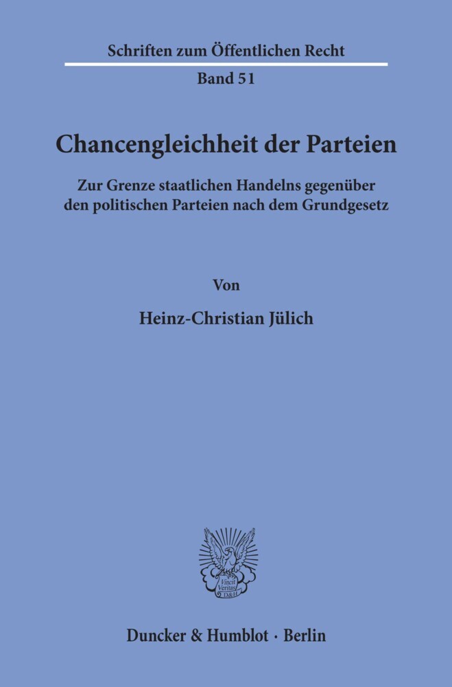 Chancengleichheit der Parteien. main product photo
