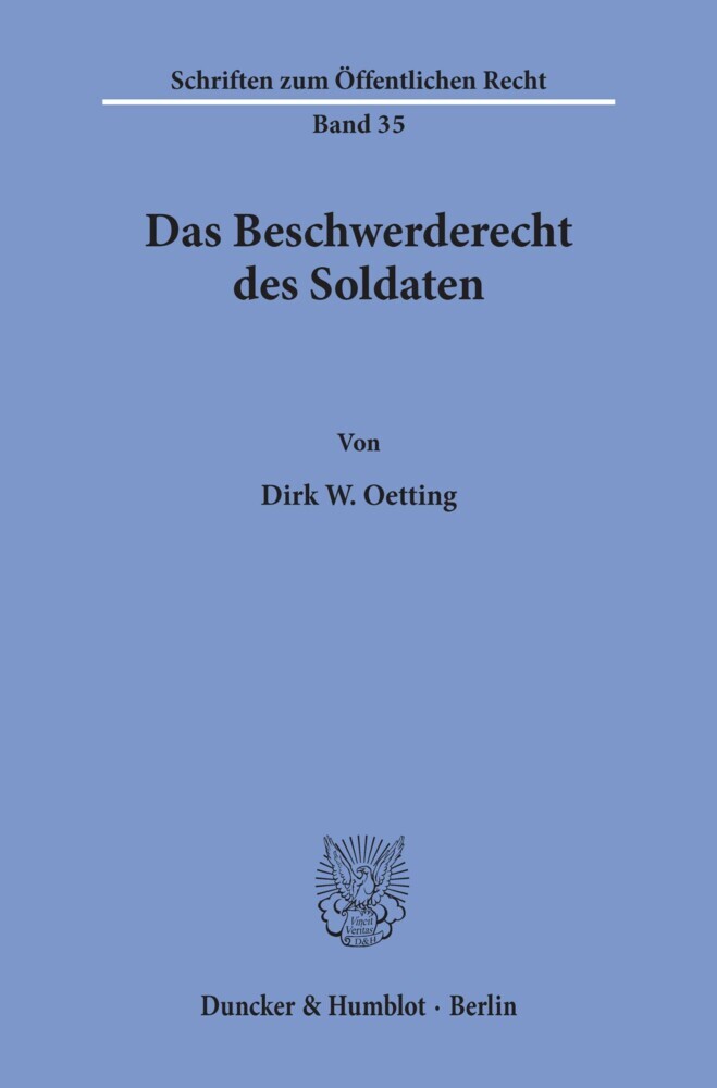 Das Beschwerderecht des Soldaten. main product photo