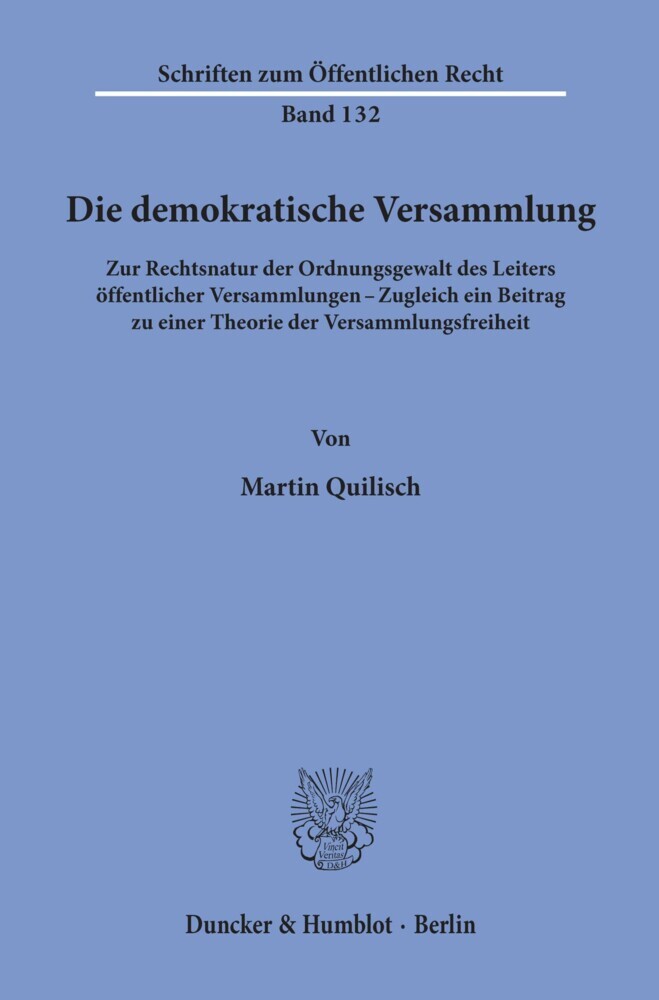 Die demokratische Versammlung. main product photo