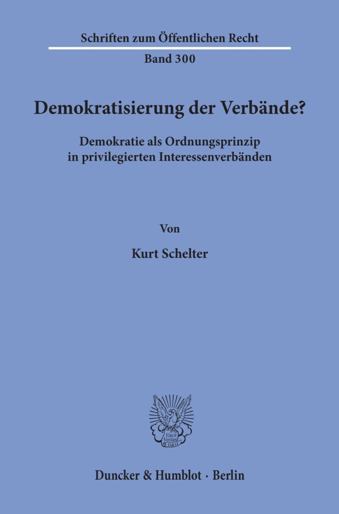 Demokratisierung der Verbände? main product photo