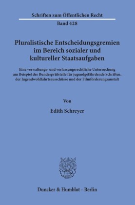 Pluralistische Entscheidungsgremien im Bereich sozialer und kultureller Staatsaufgaben.