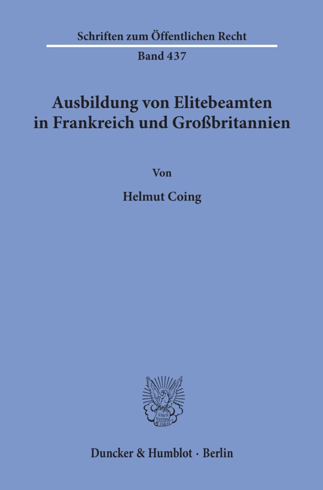 Ausbildung von Elitebeamten in Frankreich und Großbritannien. main product photo