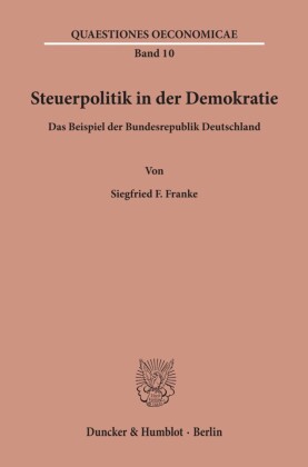Steuerpolitik in der Demokratie.