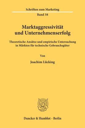 Marktaggressivität und Unternehmenserfolg.