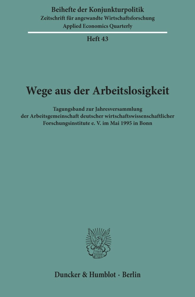 Wege aus der Arbeitslosigkeit. main product photo