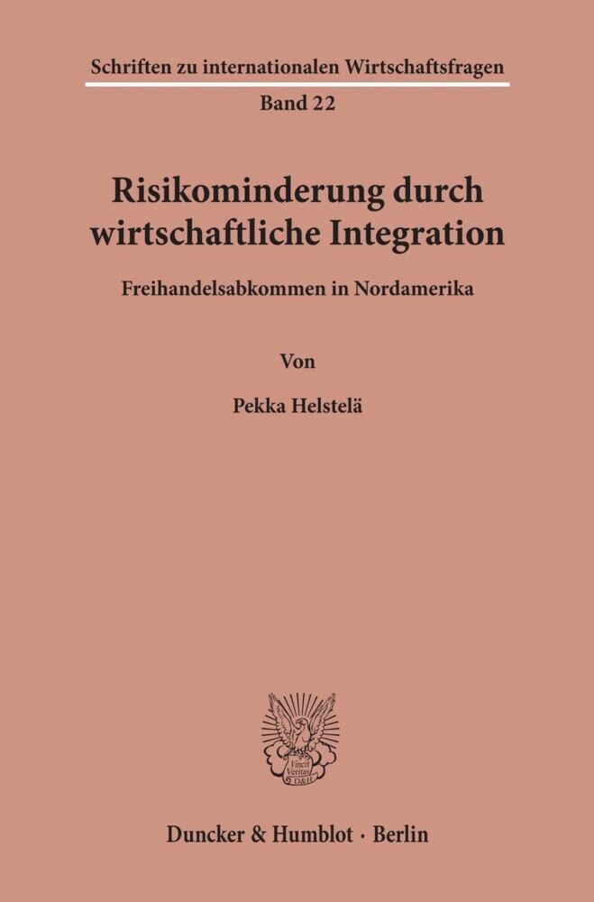 Risikominderung durch wirtschaftliche Integration. main product photo