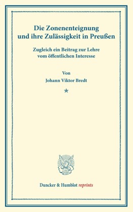 Die Zonenenteignung