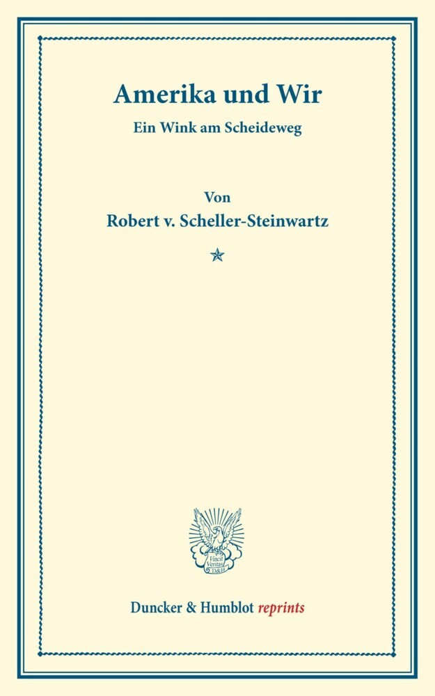 Amerika und Wir. main product photo