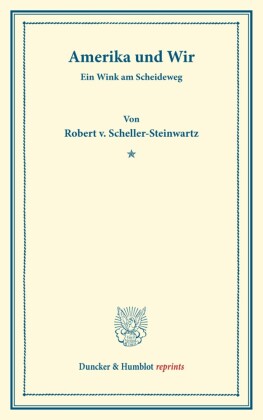 Amerika und Wir.
