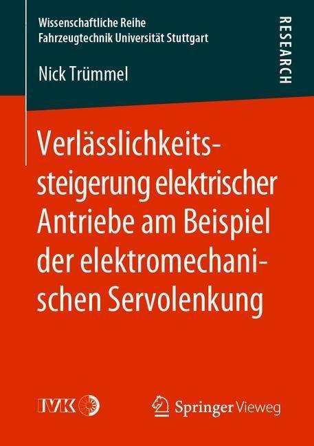 Verlässlichkeitssteigerung elektrischer Antriebe am Beispiel der elektromechanischen Servolenkung main product photo