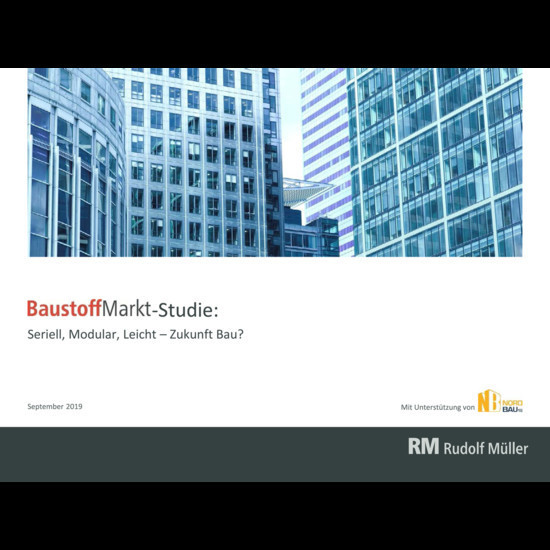 Marktforschungsstudie 'Modular, seriell, leicht: Zukunft Bau' main product photo